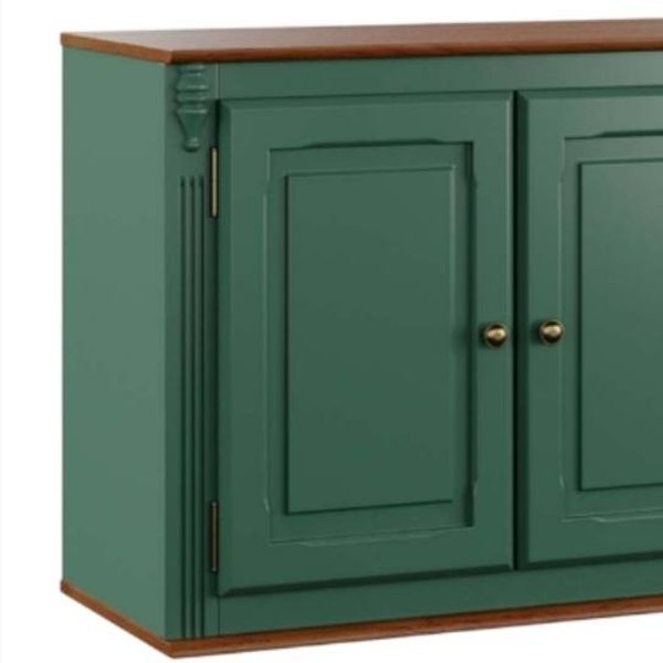 amostra verde fechado