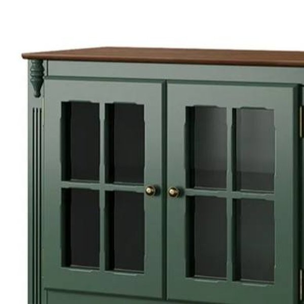 amostra verde vidro aereo