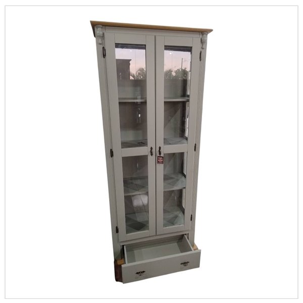 cristaleira 2 portas sp com pe luiz vc 2