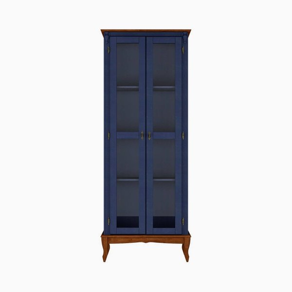 cristaleira 2 portas sp com pe luiz az 3