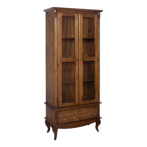 cristaleira 2 portas e uma gaveta country 0 80 md 5