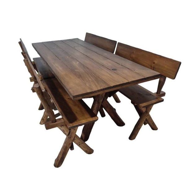 mesa de 2 20 com 4 bancos cor imbuia 3