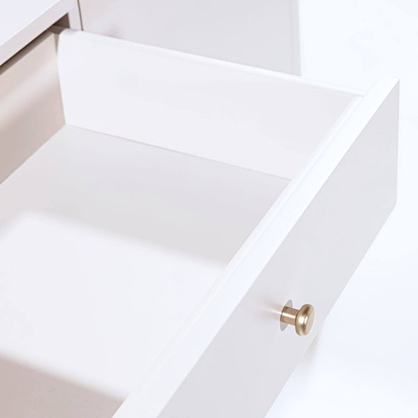 comoda aurea 1 porta e 4 gavetas 5425 branca 4