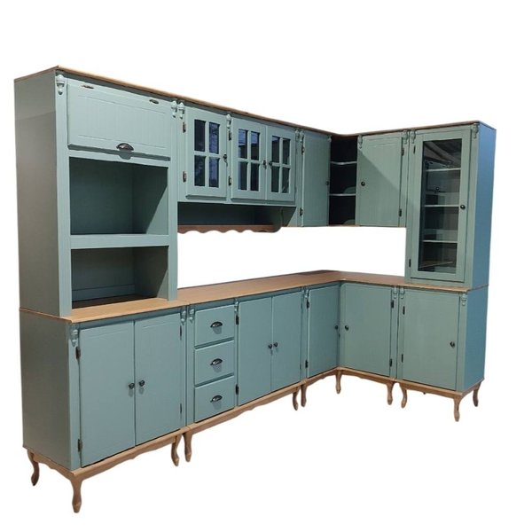 cozinha em l meyer novo verde oliva