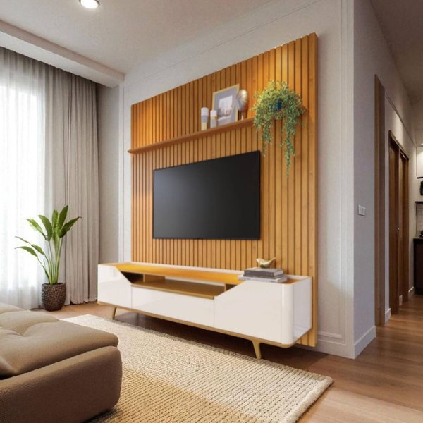 rack arc com painel ripado modelo de 2 20 x 2 50 f